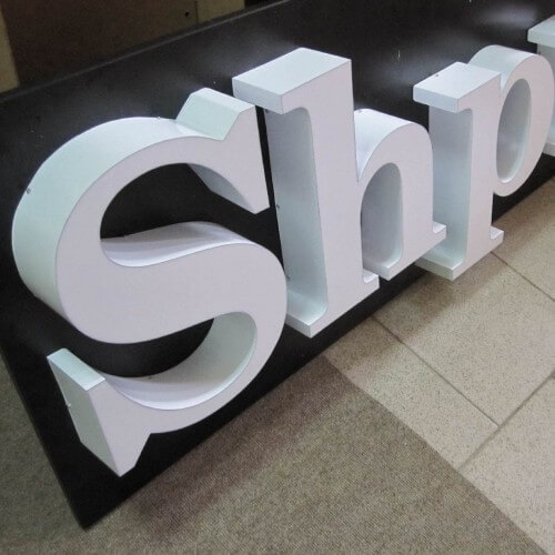 Изготовление объемных букв в Краснодаре - фото 1 Изготовление объемных букв в Краснодаре
