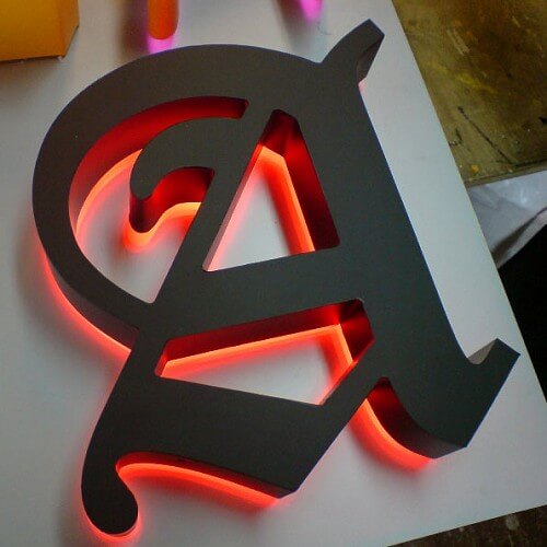 Изготовление объемных букв в Краснодаре - фото 2 Изготовление объемных букв в Краснодаре